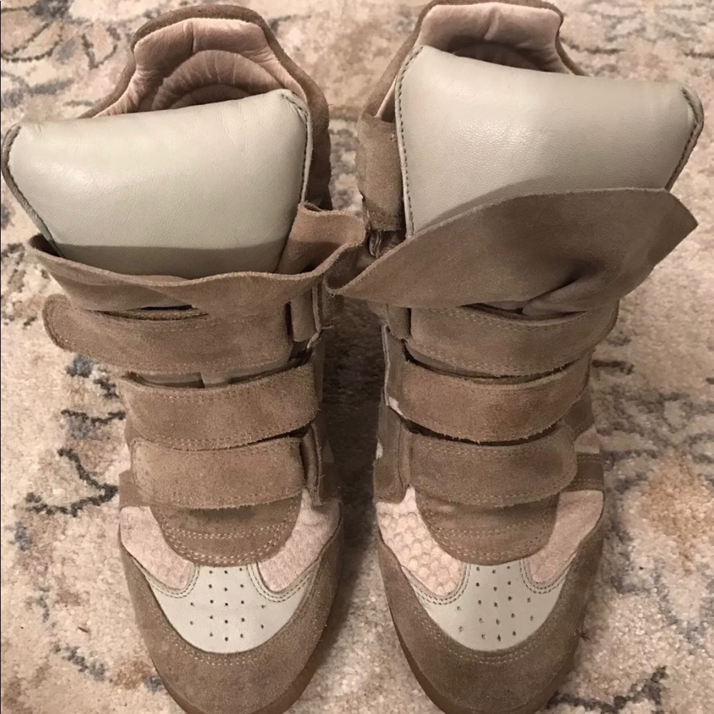 Isabel Marant wedge sneaker trainer 39